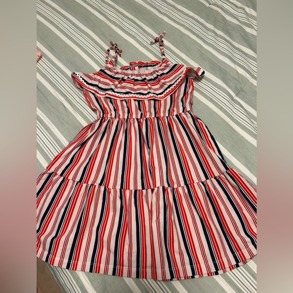 Janie and Jack Multicolor Striped Dress